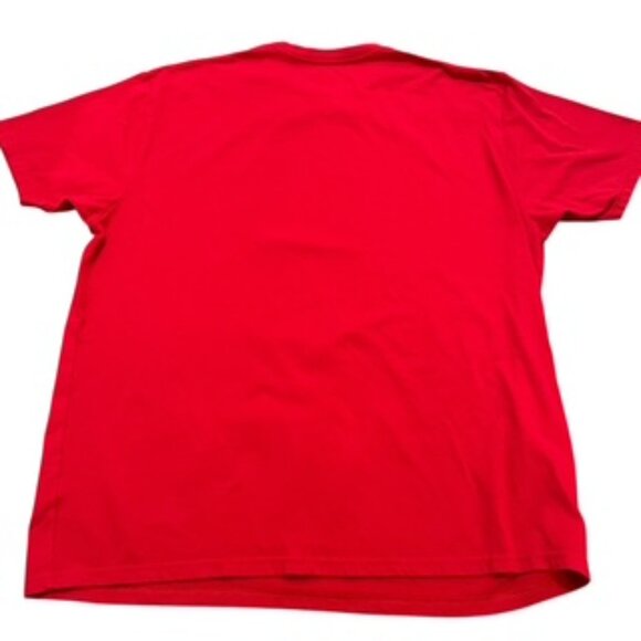 Holiday Time Santa T-shirt Men’s Size 2XL (50-52) Red Short Sleeve - Picture 7 of 10